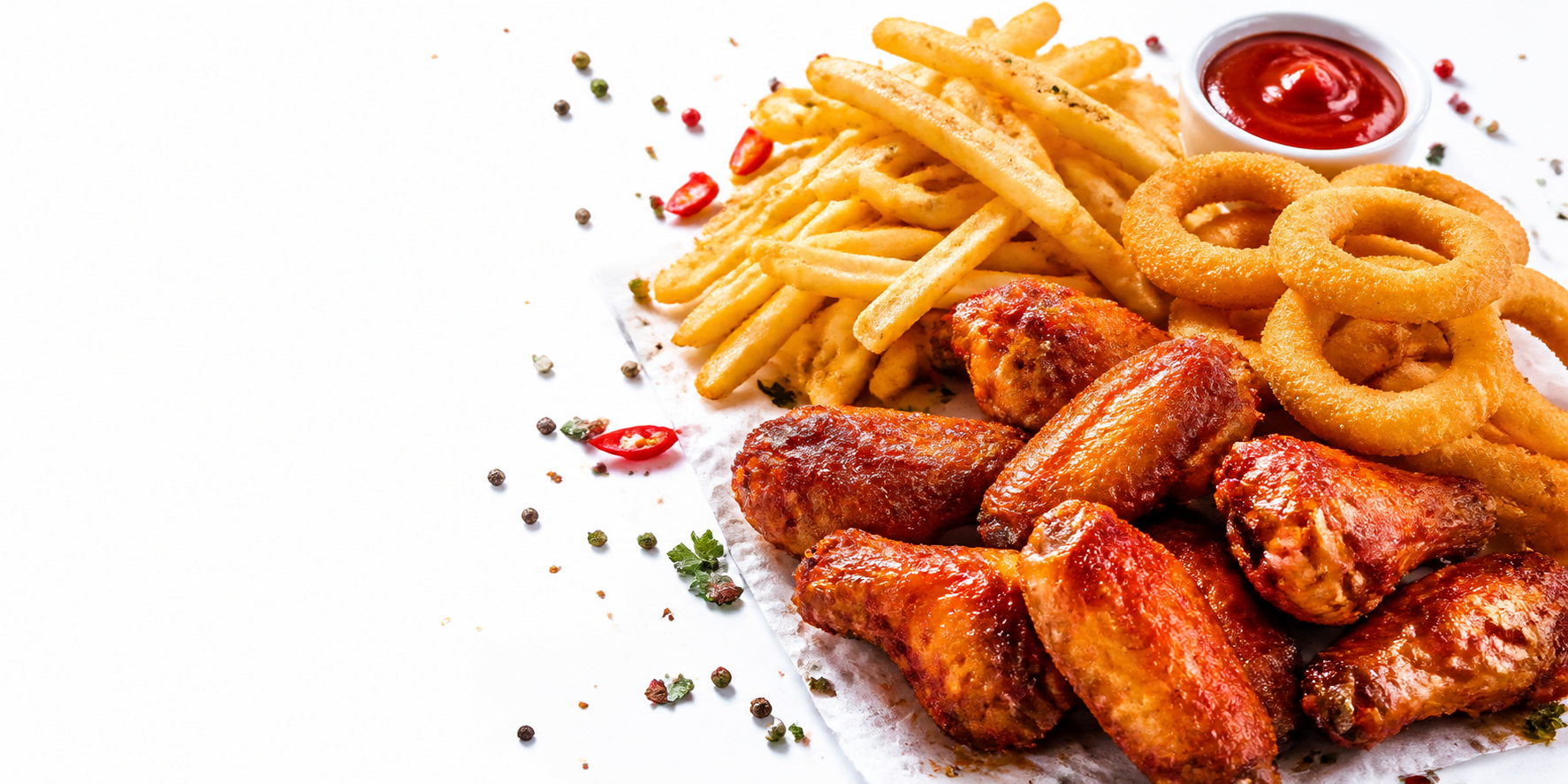 Sides and wings